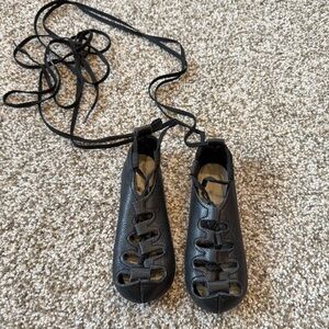 Irish Ghillies Dance Shoes (Toddler Size 9)